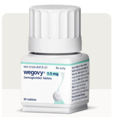Wegovy® Pill product packaging